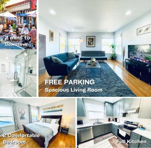 Central San Mateo House | 804- SanMateo Comfortable 2BR Home WiFI and free Parking