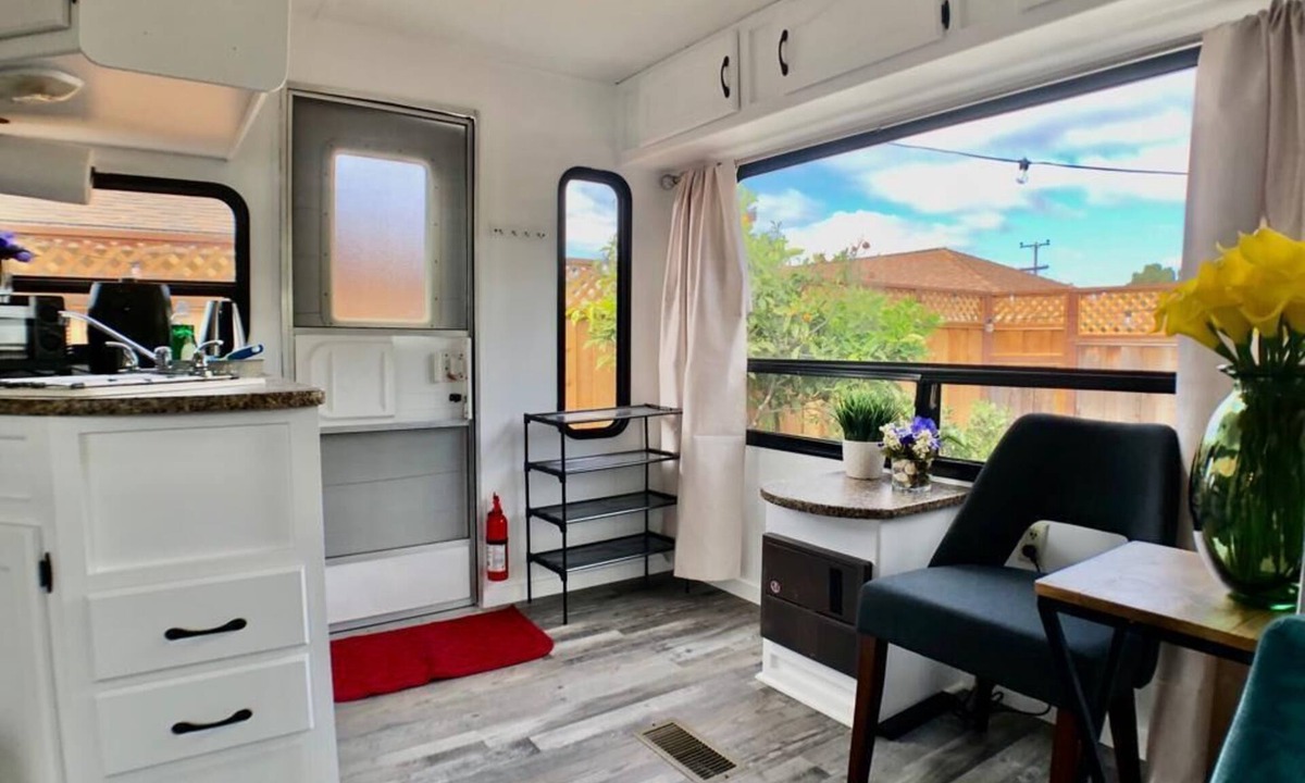 Castro Valley RV Rental | Backyard Glamping in Camper RV