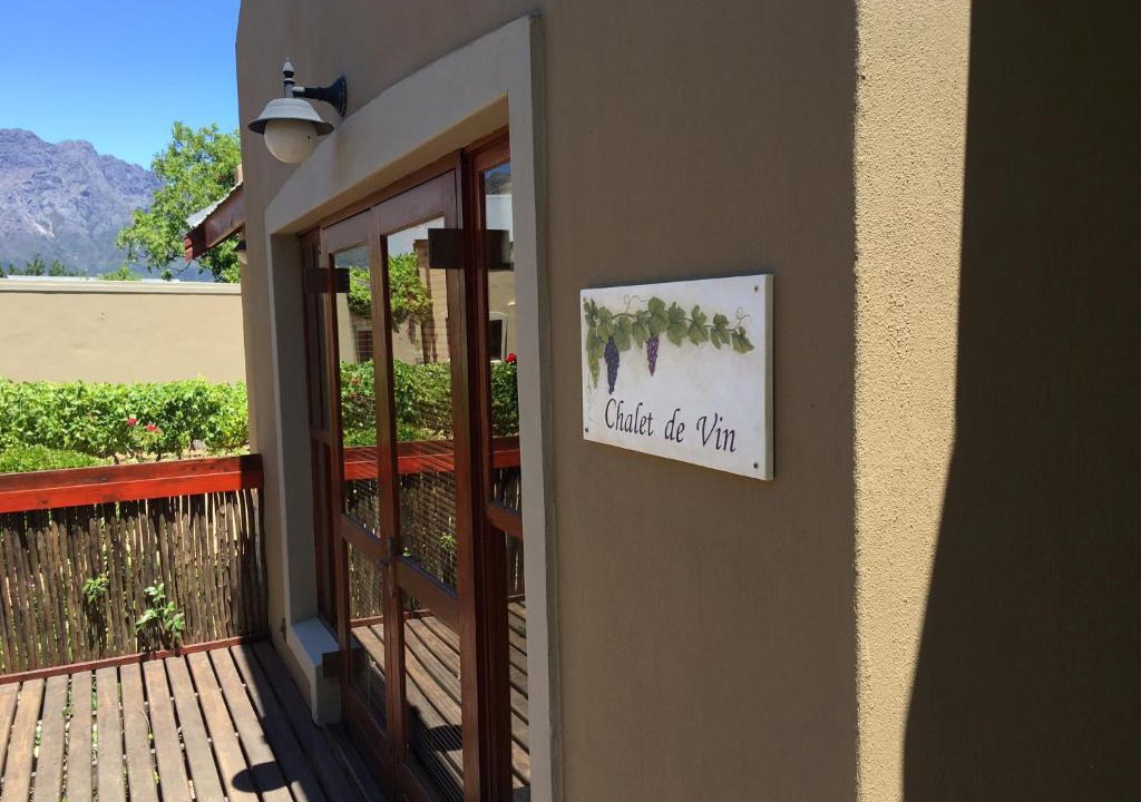 Franschhoek Villa | Chalet de Vin