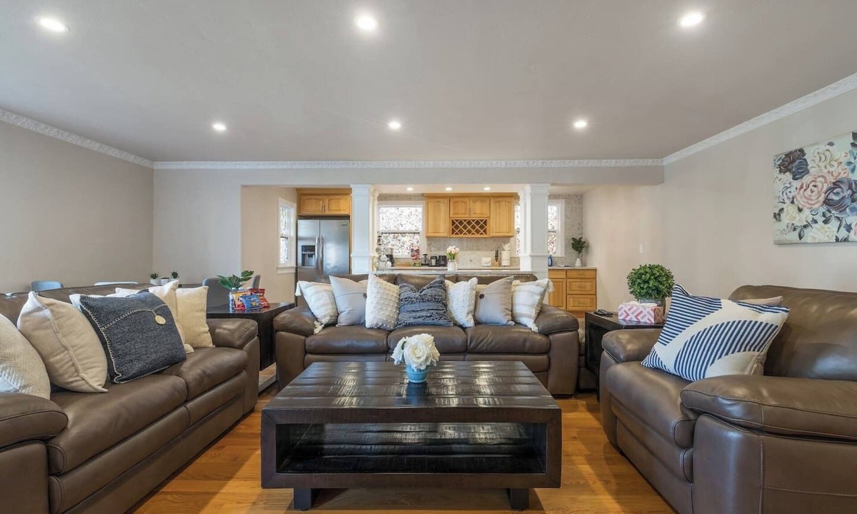 Merced Manor House | Coastal Mediterranean Charm Near Beach & Shopping