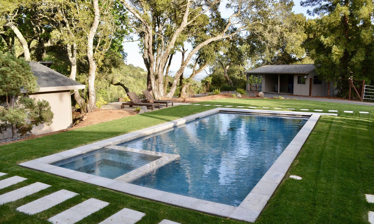 Sonoma House | Contemporary Sonoma Hillside Home- Gated, Heated Pool/Spa & Guest House