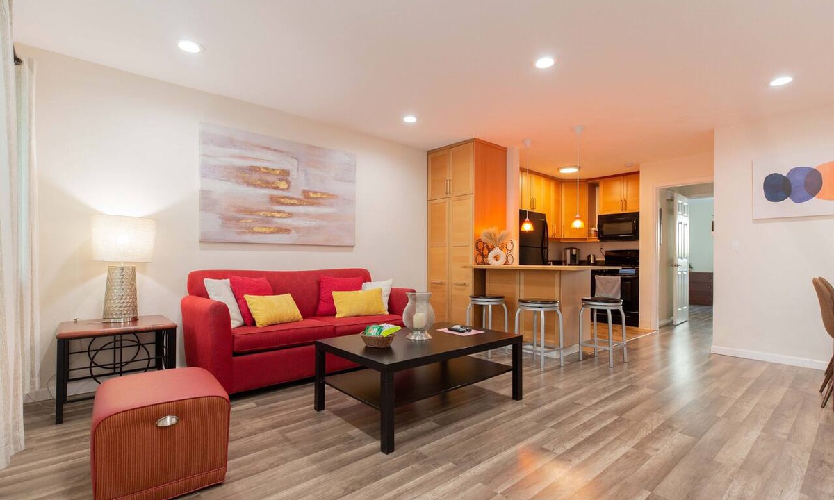 Sunnyvale Apartment | 💎Cozy 1B/1B in a prime location 🌲AC/1000mb wifi/Washer, dryer/more…