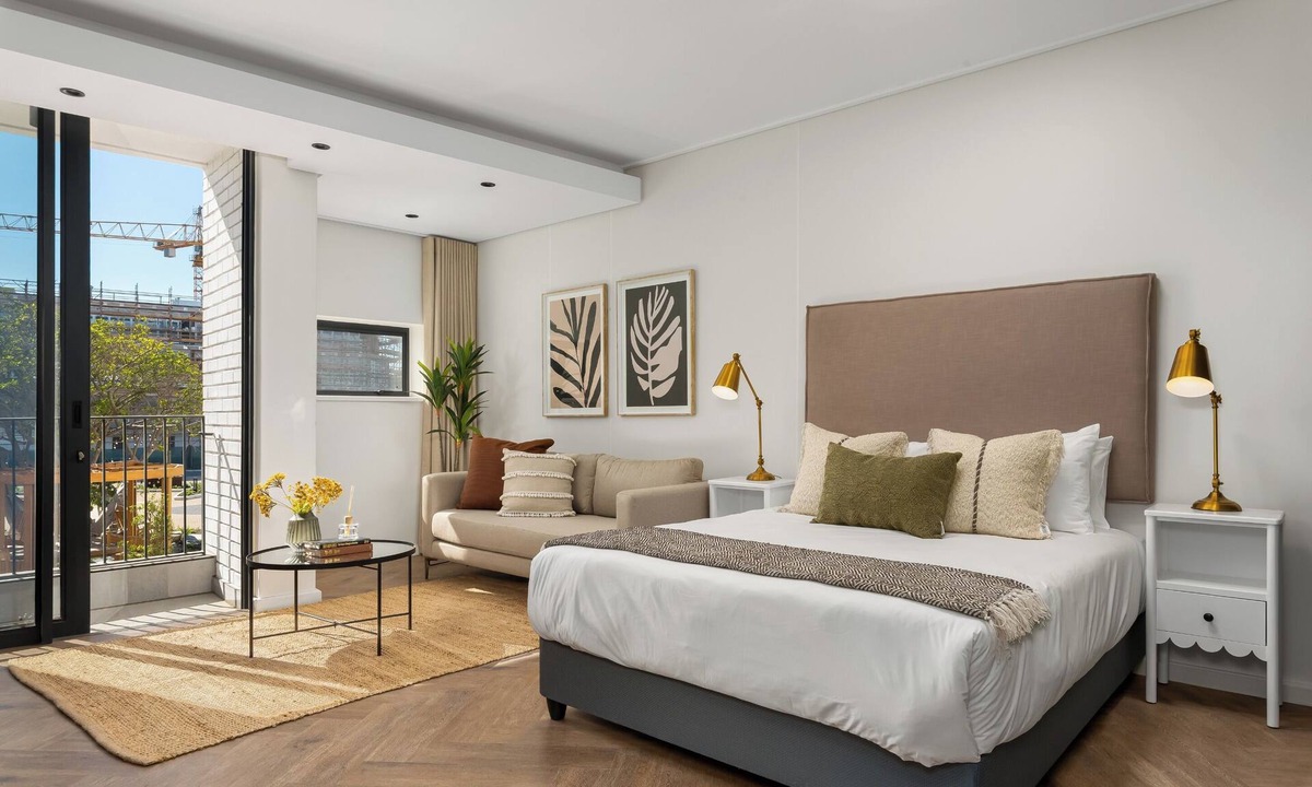 Century City Apartment | Elegant Century City Apartment | Balcony and Comfort
