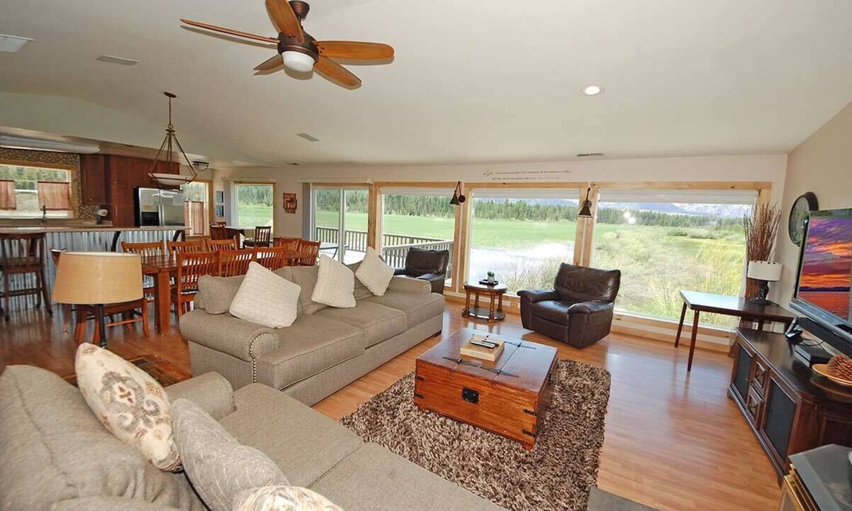 Tahoe Keys House | Great Family Home Bordering the Meadow - Incredible Views of Mt. Tallac,...