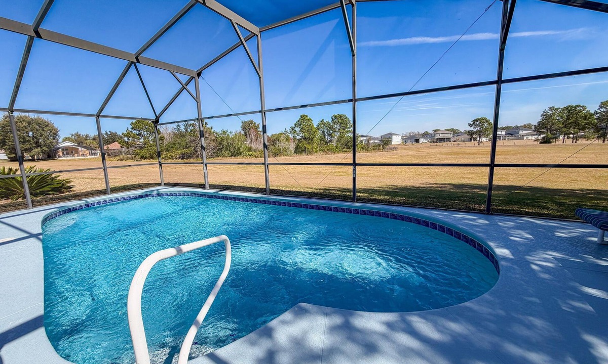 Orange Tree House | Handicap Accessible Pool Privacy Quiet Neighborhood