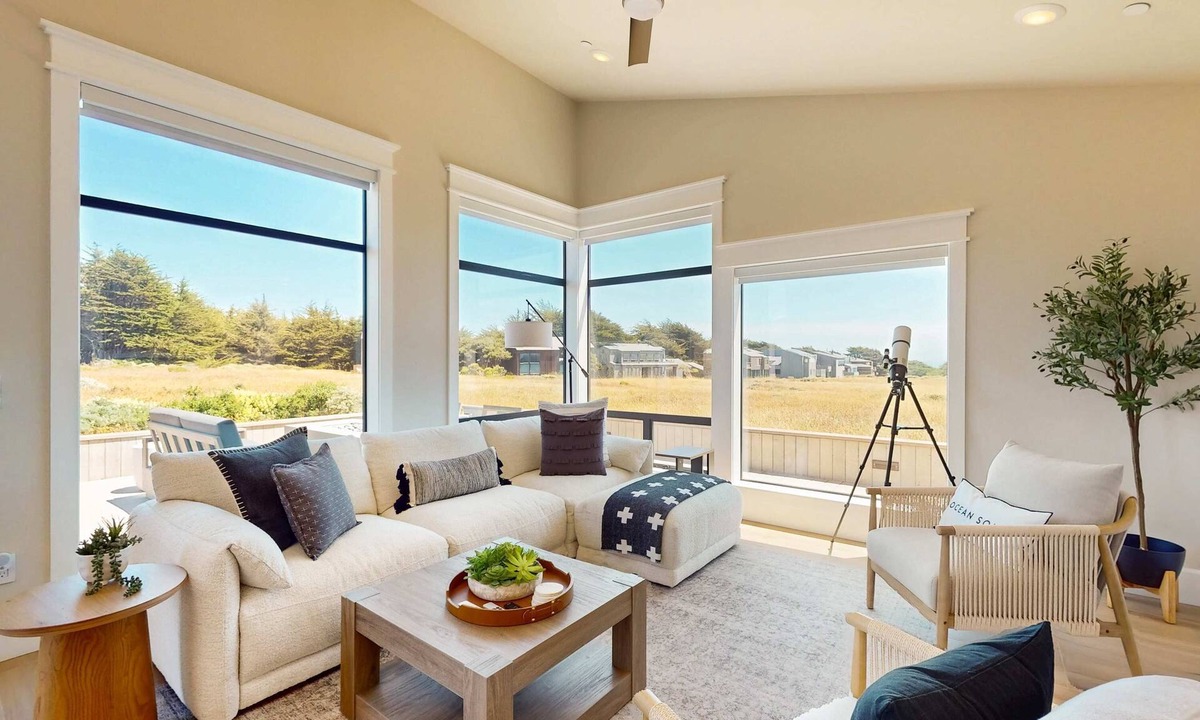 Sea Ranch House | Luxe newly built Sea Ranch home with private hot tub & ocean views