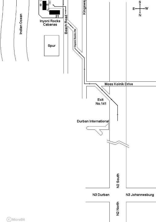 Kingsborough Apartment | North Facing Cabana by Inyoni Rocks Cabanas