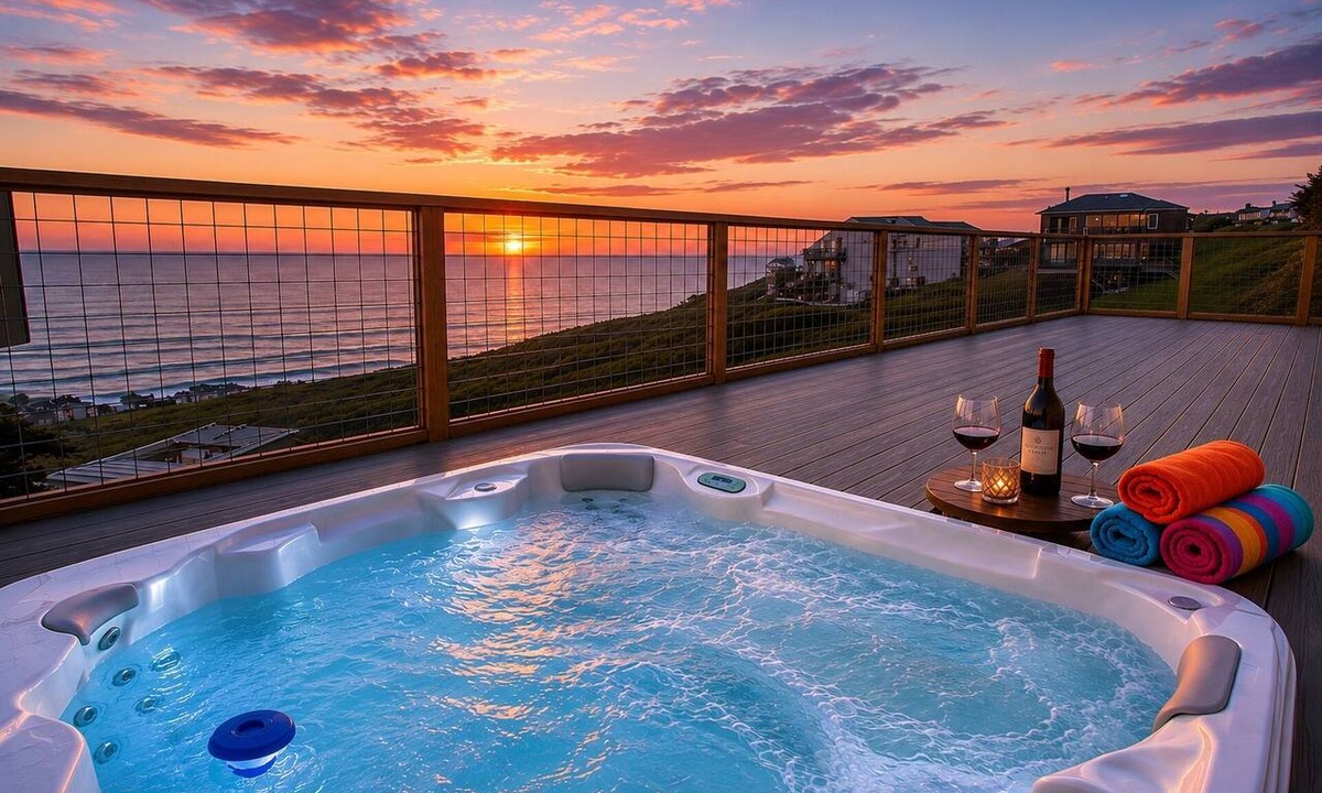 Dillon Beach House | Oceanview Playcation! Dillon Beach! Hot Tub & Fire Table~Agua La Vista