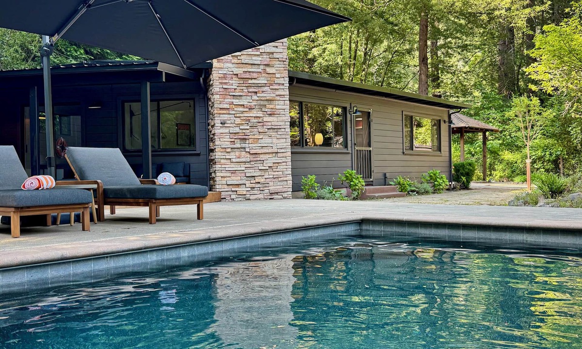 Cazadero House | Sequoia Sisters Family Retreat Pool Hot Tub