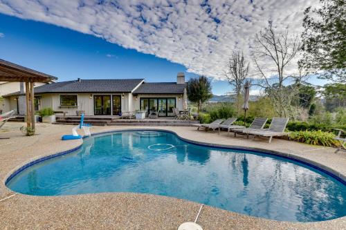 Santa Rosa House | Tranquil Santa Rosa Home w/Private Pool & Views!