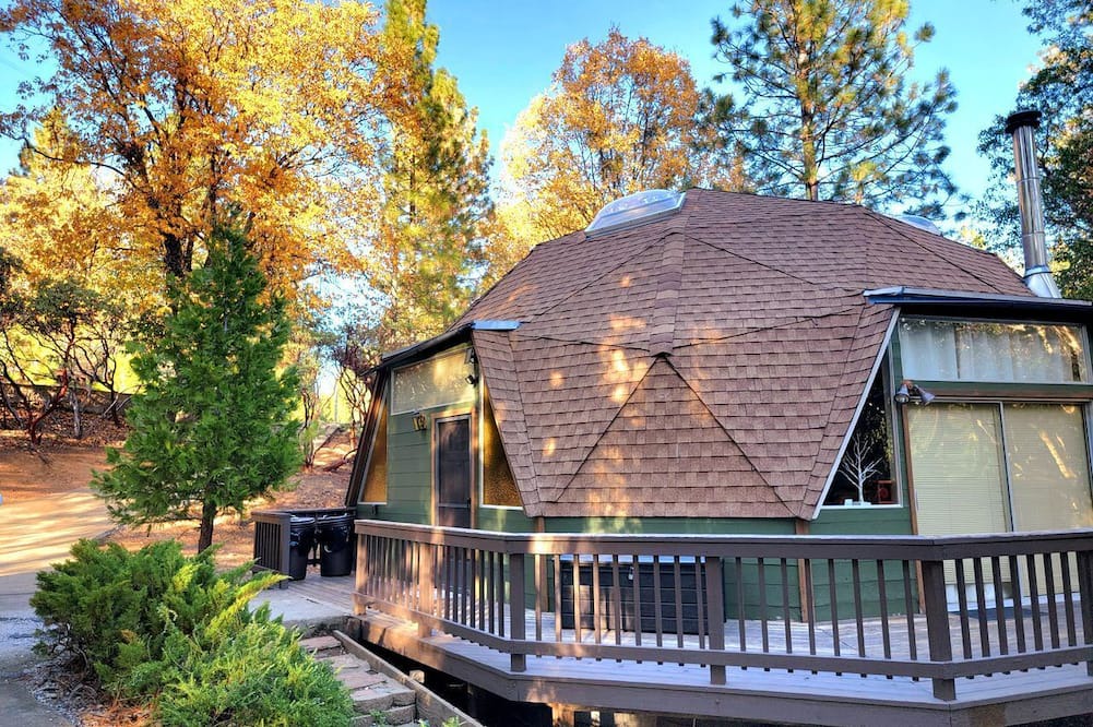 Glencoe Cabin | Unique and Secluded Dome Getaway near Sacramento, California
