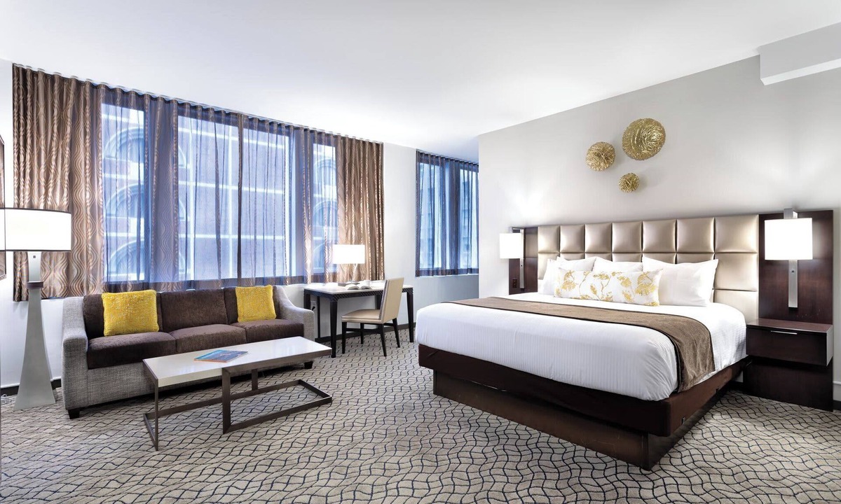 Union Square Condo | Wyndham Donatello Apartment with Resort Access