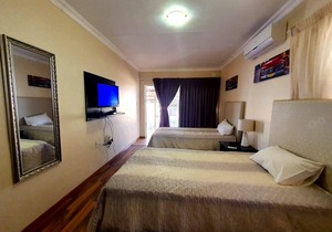 2 people Room in one of the select guesthouses in Mahikeng!