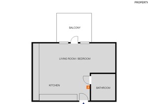 Hip South Park Studio, 2 mins. from South Park by Blueground