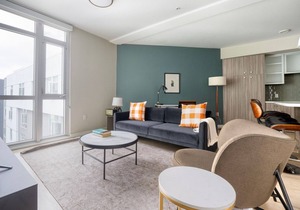 Modern SoMa 1BR w/ Gym, Garden, EV Charging by Tech HQs, by Blueground