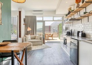 Urban Oasis Balcony Apartment Backup Powered