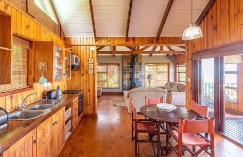 Wilderness Ski Chalet | Forest Cabin - Epic Ocean Views - Fireplace