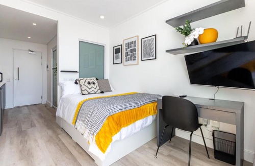 Cape Town City Centre Apartment | One On Albert -Vibrant Woodstock Apartment with Private Patio Area