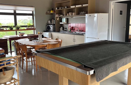 Pringle Bay Cottage | 2 cottages - hot tubs, fireplaces, pool table, sea views, mountain views, wi-fi