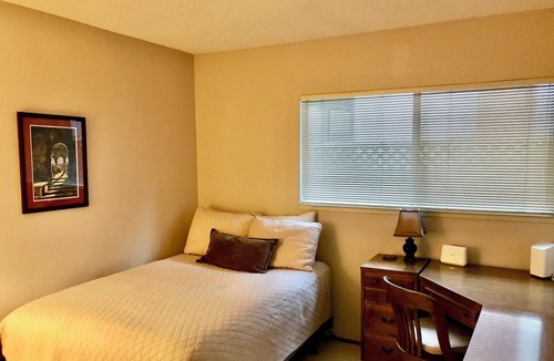 Sunnyvale West House | 3BD/2BA Single-Family House w/AC, Courtyard & Fenced Backyard for extended stays