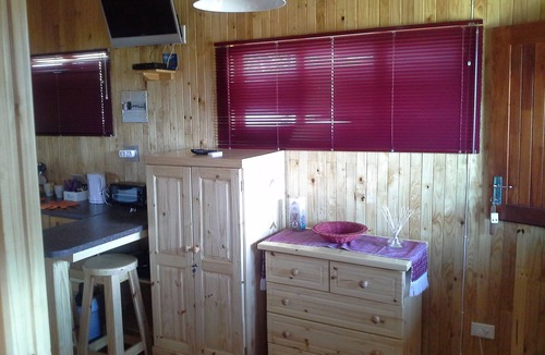 Sabie Cabin | A log style cabin having one major room