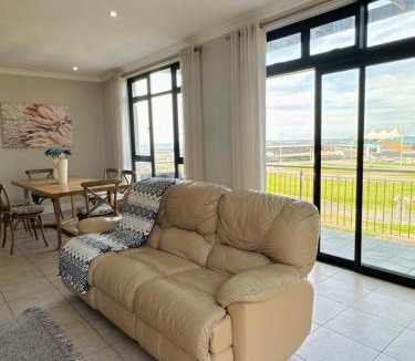 Durban Point Apartment | Accommodation front - Modern Beach Retreat 6 Sleeper