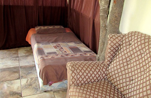 Thorny Bush Game Reserve House | Amazing "tree in lounge" Eco apartment with leopards passing by at night.