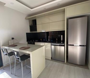 Aksu Apartment | Antalya Havalimanına Yakın Havuzlu 1+1 Lux Daire