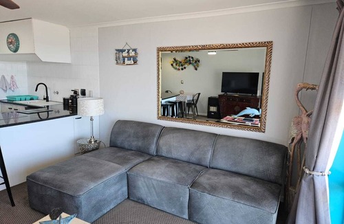 West Beach Apartment | Beachfront couples paradise overlooking Robben Island and Atlantic ocean.
