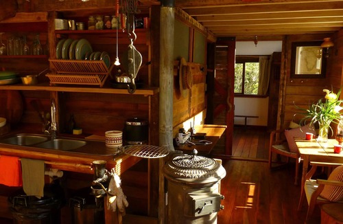 Storms River Cabin | Boutique Vintage Forest Cabin, Panorama Loft Views