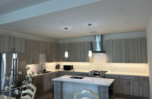 Redwood City House | Brand new sleek and modern townhouse, bath and bedroom, huge patio, sleeps 8