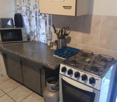 Broederstroom Ski Chalet | Chalet 2 Camping Style at Cynthias Country Outside bathrooms
