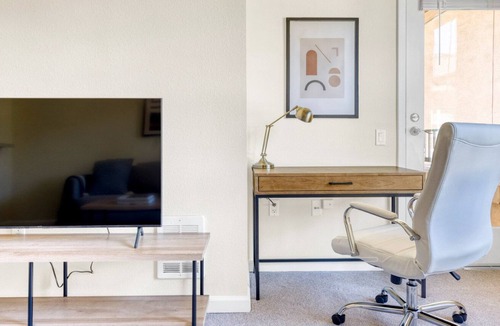 San Bruno Apartment | Chic San Bruno 1BR w/ Pool, W/D & Gym, easy highway access, by Blueground