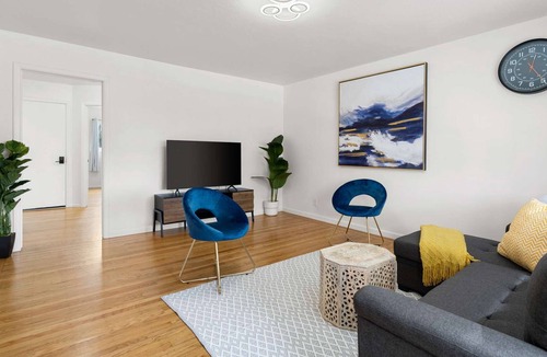 San Bruno Apartment | Cozy 2 Bedroom Home Near SFO with Private Parking