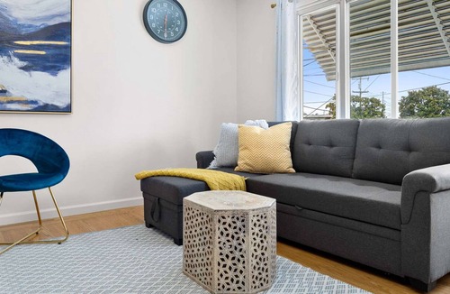 San Bruno Apartment | Cozy 2 Bedroom Home Near SFO with Private Parking