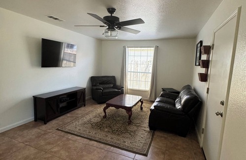Turlock House | Cozy 4 bedroom family getaway home. Pet friendly home.