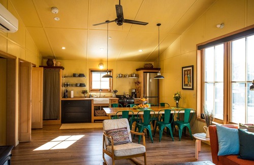 Ukiah House | Cozy Barn at Whispertree Retreat; Rustic Luxury