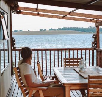 Chrissiesmeer House | Die Boothuis at Lake Chrissie