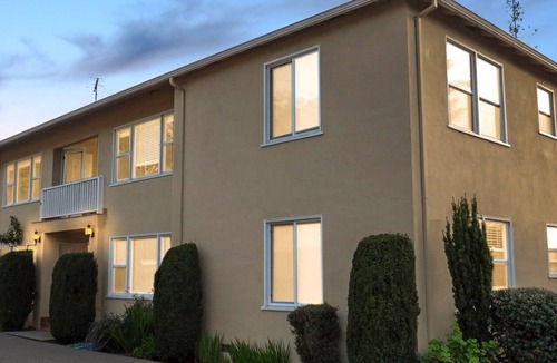Downtown Apartment | Downtown Menlo Park · 2BR + Workspace · Stanford