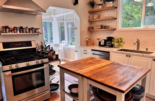Mill Valley House | Downtown Mill Valley Vintage Spanish Villa with Beautiful Garden