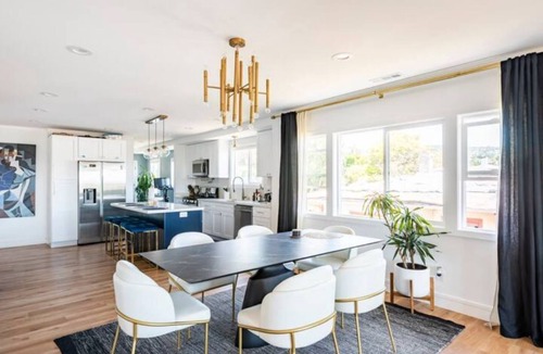 Maxwell Park House | Exquisite 3-bedroom home with hot tub & firepit