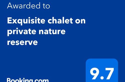 Wolseley Ski Chalet | Exquisite chalet on private nature reserve