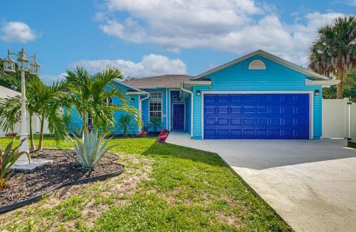 Sebastian Highlands House | Fenced Yard, Game Room: Family Home in Sebastian!