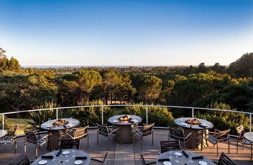 Live Oak Hotel | Forest Retreat: Spacious Room with Private Patio | Stunning Views
