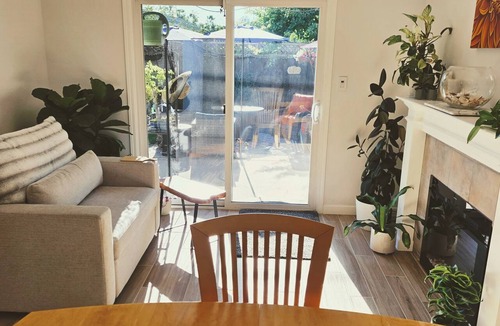 San Tomas House | Garden Retreat - 2BR Home with Gym, Massage Chair, Tesla Charger