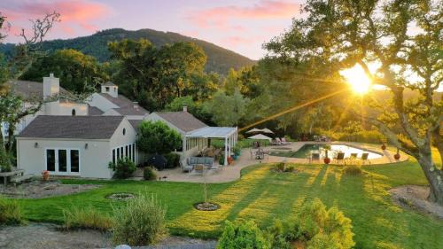Glen Ellen House | Hilltop Pool Patio Panoramic Views Wine Country Retreat Sonoma Sunshine