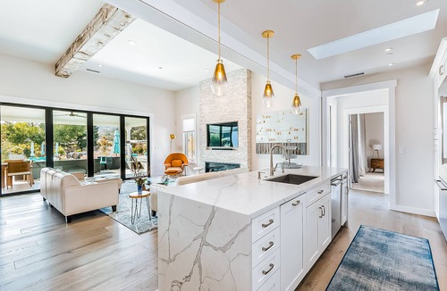 Kenwood House | Lavish wine country estate with pool, hot tub, & vineyard in backyard oasis
