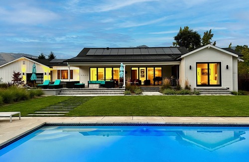 Kenwood House | Lavish wine country estate with pool, hot tub, & vineyard in backyard oasis