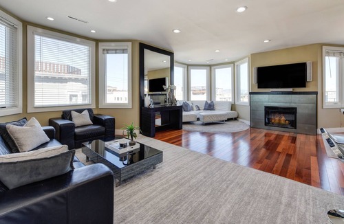 Nob Hill House | Luxurious & Modern Nob Hill Flat, Amazing Bay Views