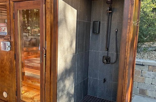 Guerneville House | Luxury Retreat with Pool, Spa, and Sauna